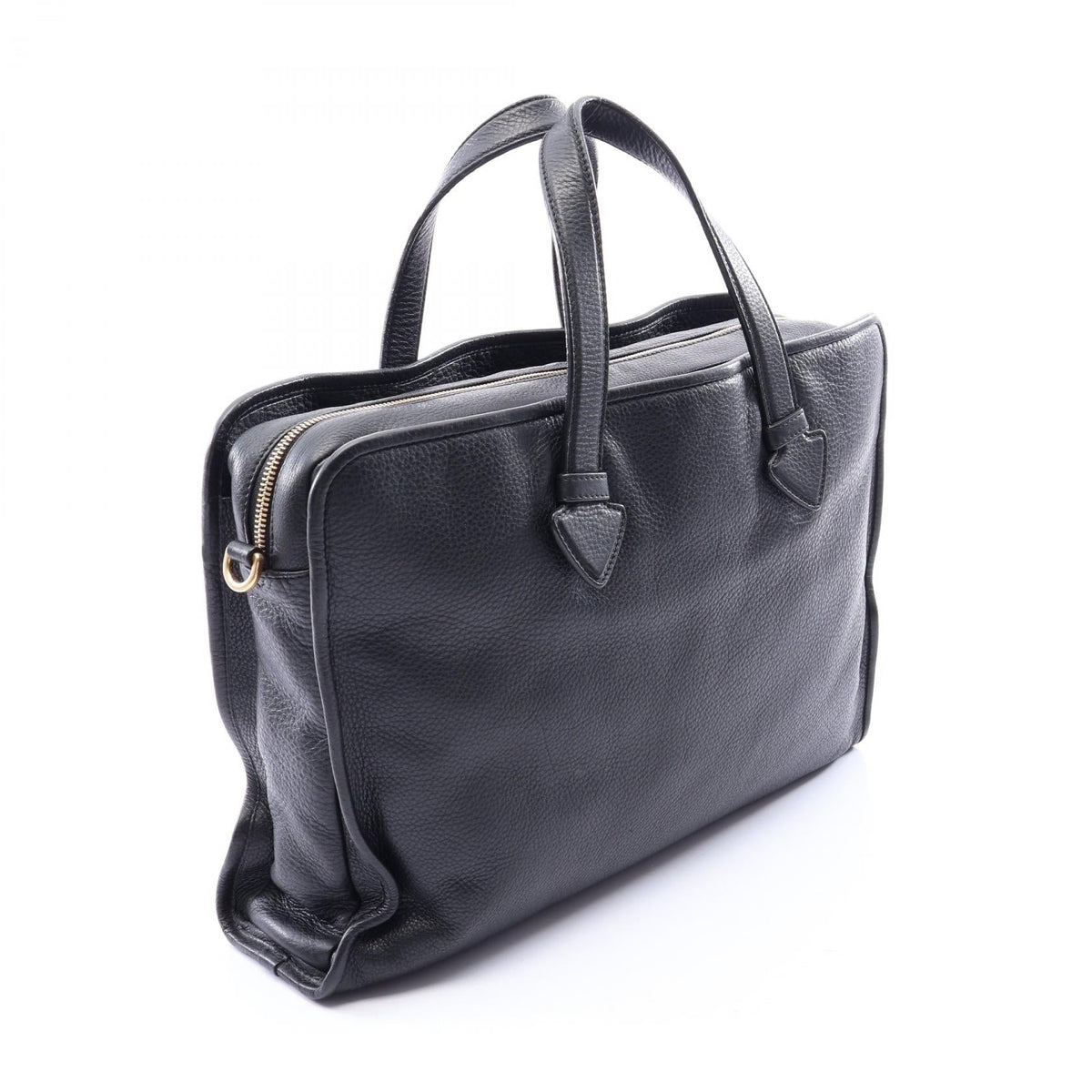 LOEWE Heritage 2WAY Briefcase Black leather 2101220157708