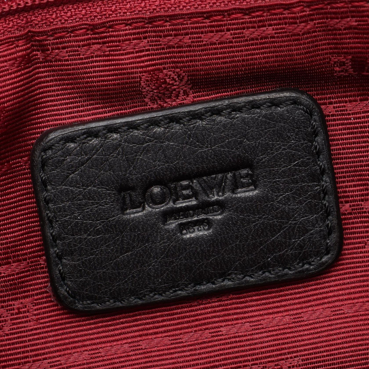 LOEWE Heritage 2WAY Briefcase Black leather 2101220157708