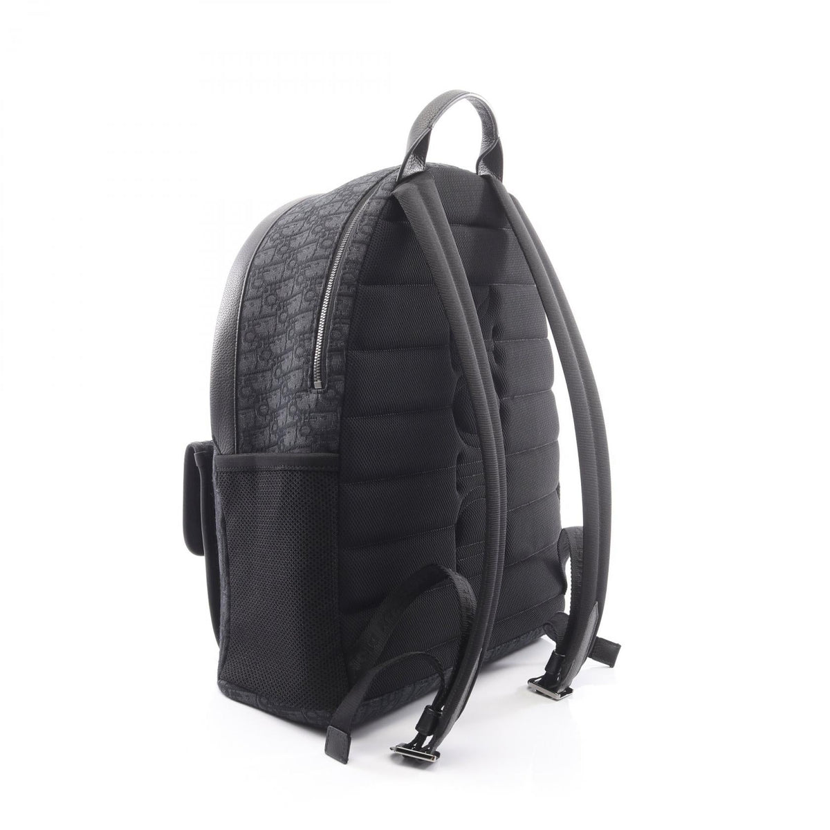 Dior DIOR 8 Oblique Rucksack Backpack Black canvas�leather 2101219858432