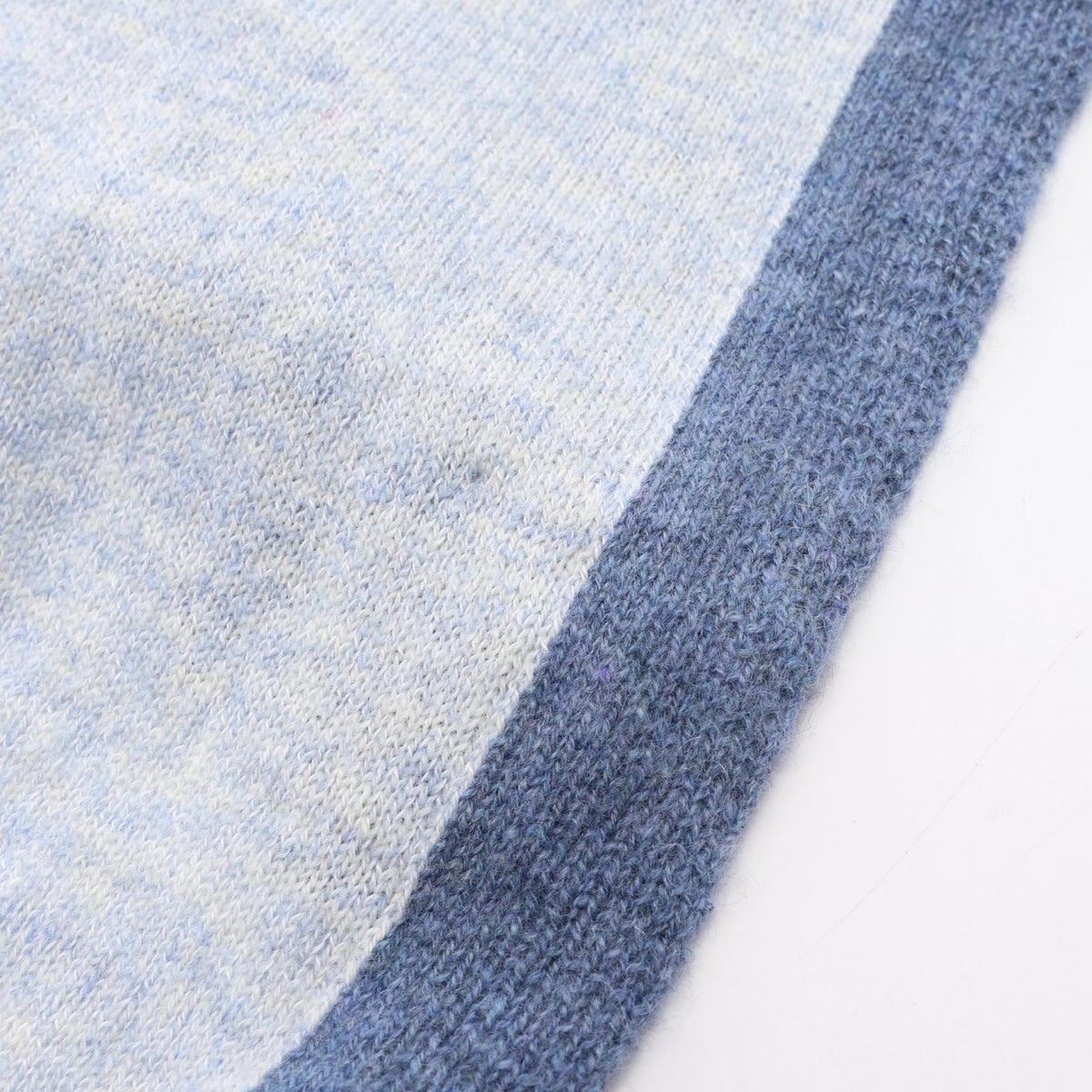 CHANEL Blue COCO Mark cotton cashmere 2120100037701