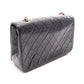 CHANEL Black Matelasse full flap Lambskin (sheep leather) 2101220211523