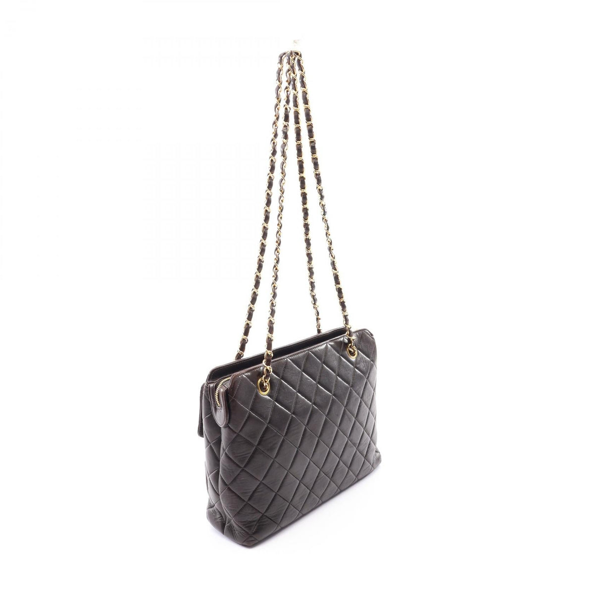 CHANEL Black Matelasse Lambskin (sheep leather) 2101220204297