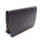 CHANEL Black Matelasse Push Lock Lambskin (sheep leather) 2101220203917