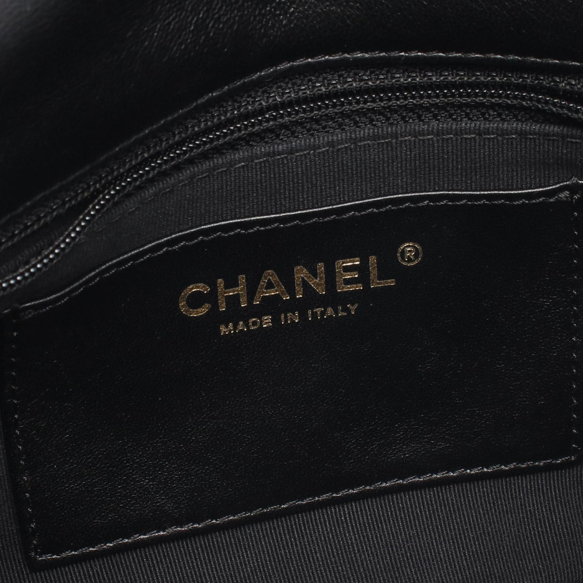 CHANEL Black Matelasse small flap bag leather AS3214 2101220177423
