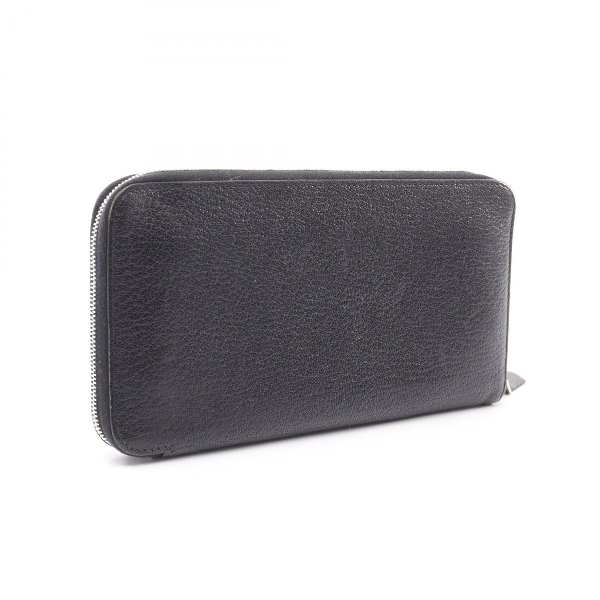 HERMES Asap Long Classic Around long wallet Black Chevre leather�Chevre 2101220218249