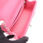 CHANEL Pink Mini Matelasse Lambskin (sheep leather) 2107601180945