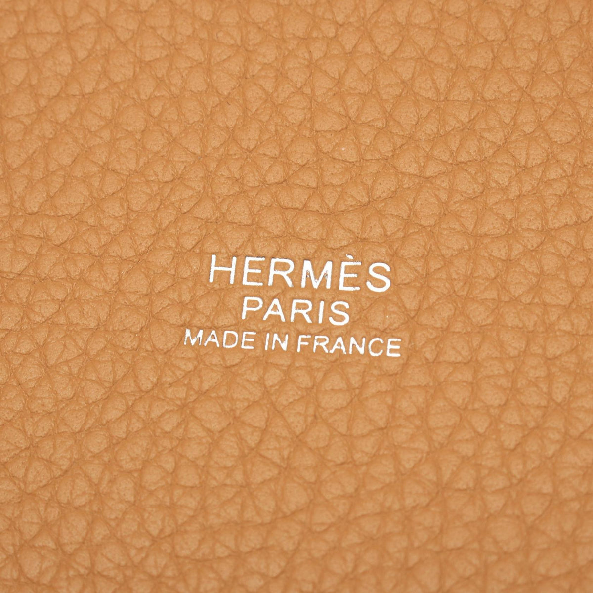 HERMES Picotin Lock PM HandbagBiscuit Biscuit Brown Taurillon Clemence leather�Taurillon Clemence 2120100038647