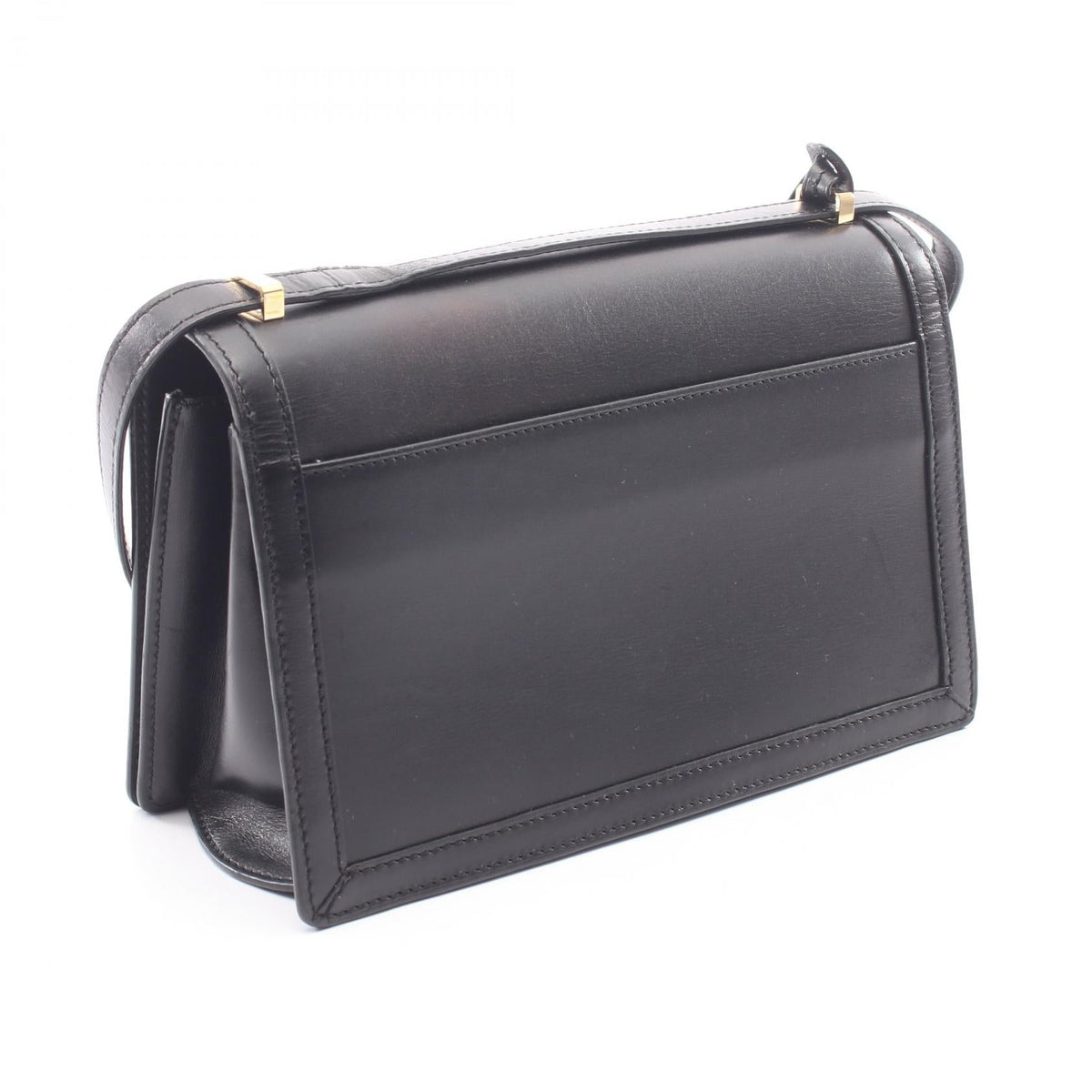LOEWE Barcelona Shoulder Bag Black leather 2120900139292