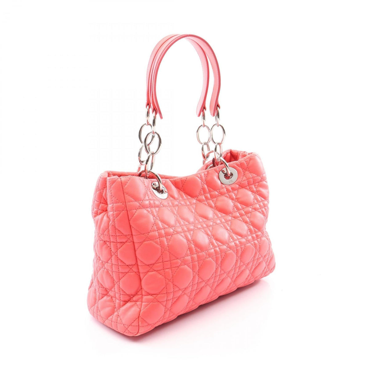 Dior Canage Tote Bag Pink leather 2104102541350
