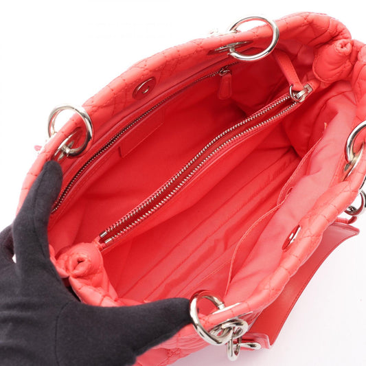 Dior Canage Tote Bag Pink leather 2104102541350