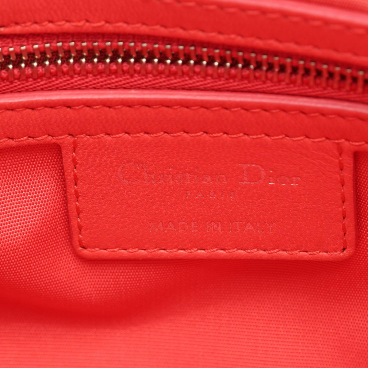 Dior Canage Tote Bag Pink leather 2104102541350
