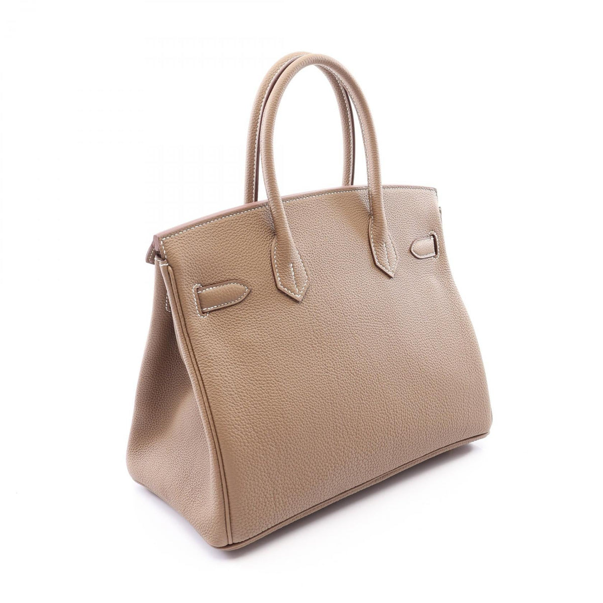 HERMES Birkin 30 Etoupe Gray Handbag Gray Togo leather Other Togo leather 2104102541367