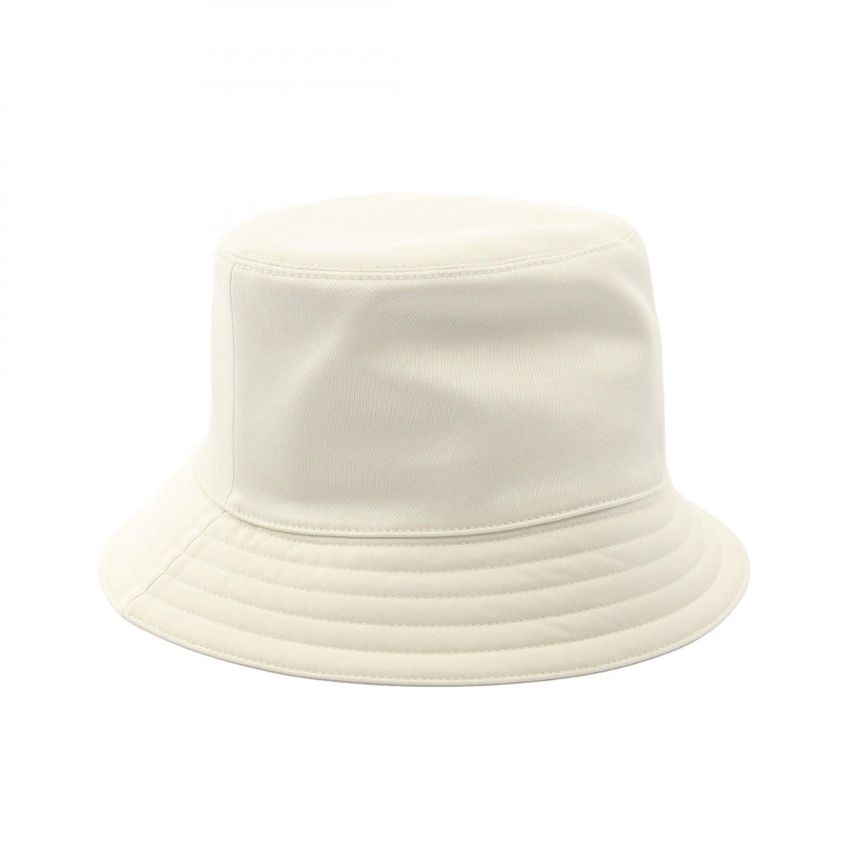 HERMES Fred H-cut bucket hat hat White cotton 2106800645019