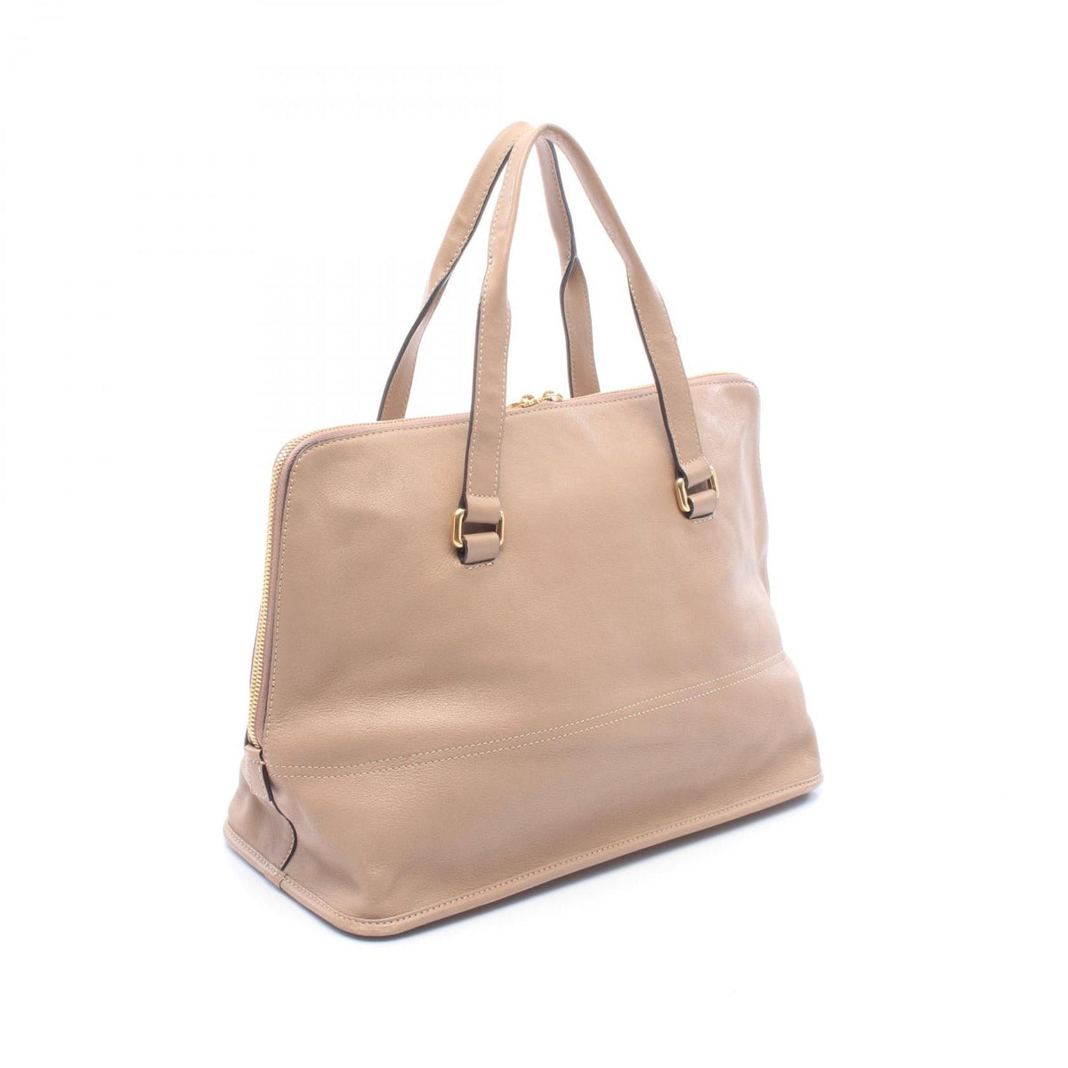 LOEWE anagram Handbag Pink leather 2101220017200