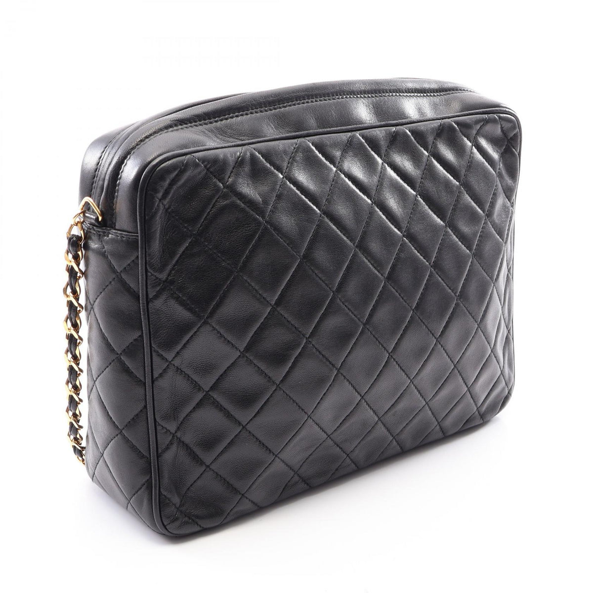 CHANEL Black Matelasse tassel Lambskin (sheep leather) 2101219991887
