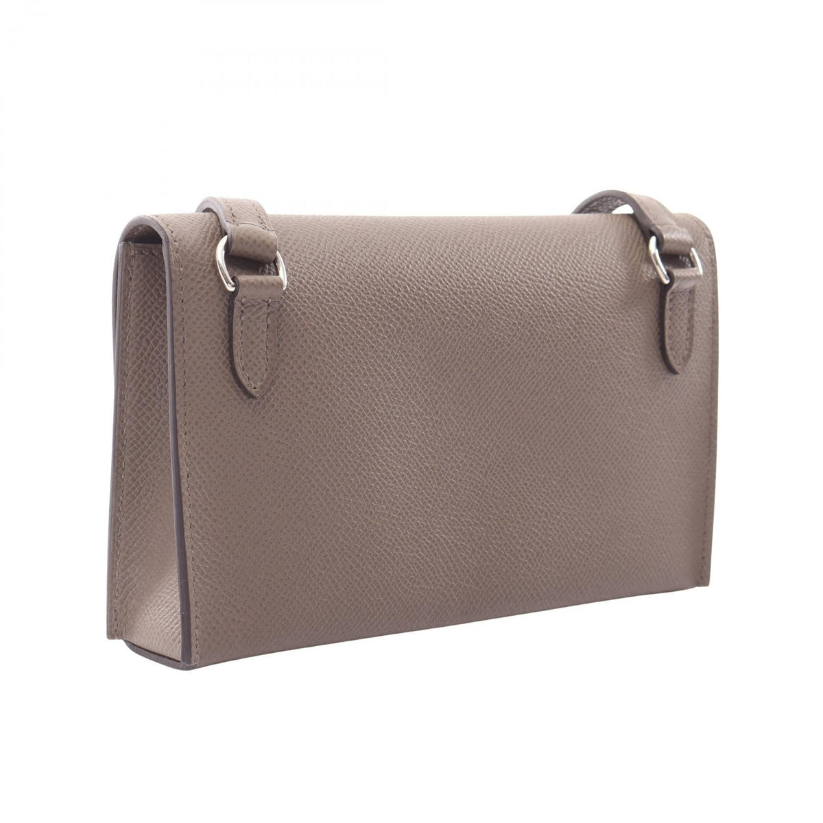 HERMES Hermes Snap To Go Etoupe Grey Shoulder Bag Gray Epsom Other Epsom 2107601183113