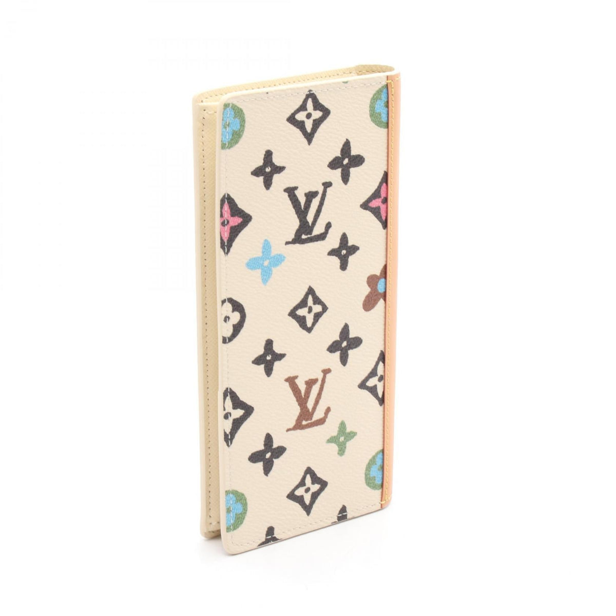 LOUIS VUITTON Portefeuille Blaza NM Beige/Multicolor/vanilla Bifoldpurse M83335 2101219232577