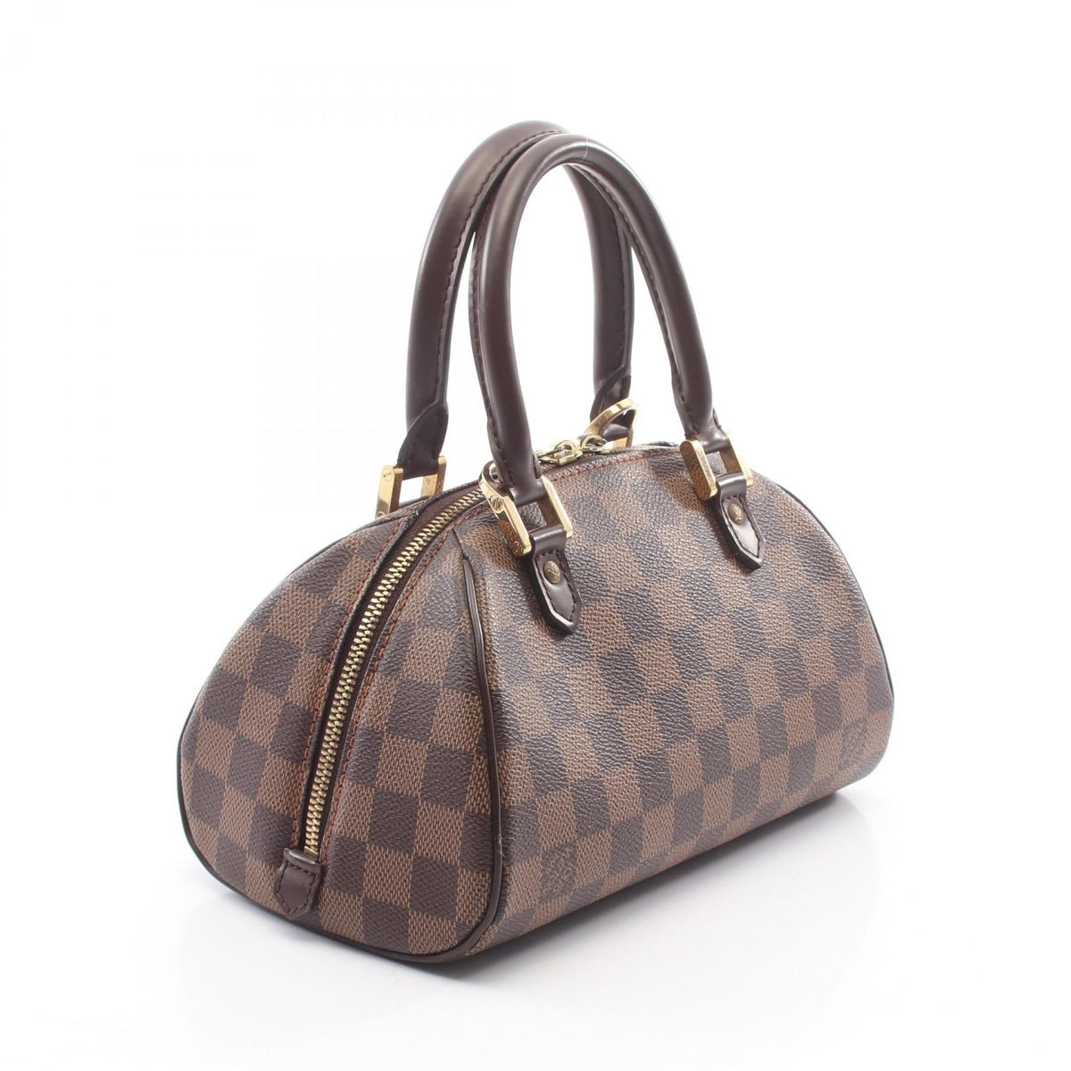 LOUIS VUITTON Rivera Mini Damier Ebene Brown Handbag N41436 2101220216115