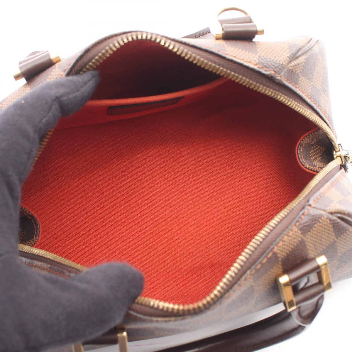LOUIS VUITTON Rivera Mini Damier Ebene Brown Handbag N41436 2101220216115