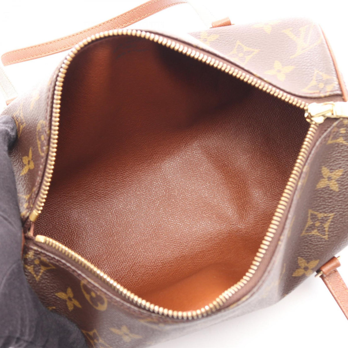 LOUIS VUITTON Papillon 26 Monogram old model Brown Handbag M51366 2101220115876