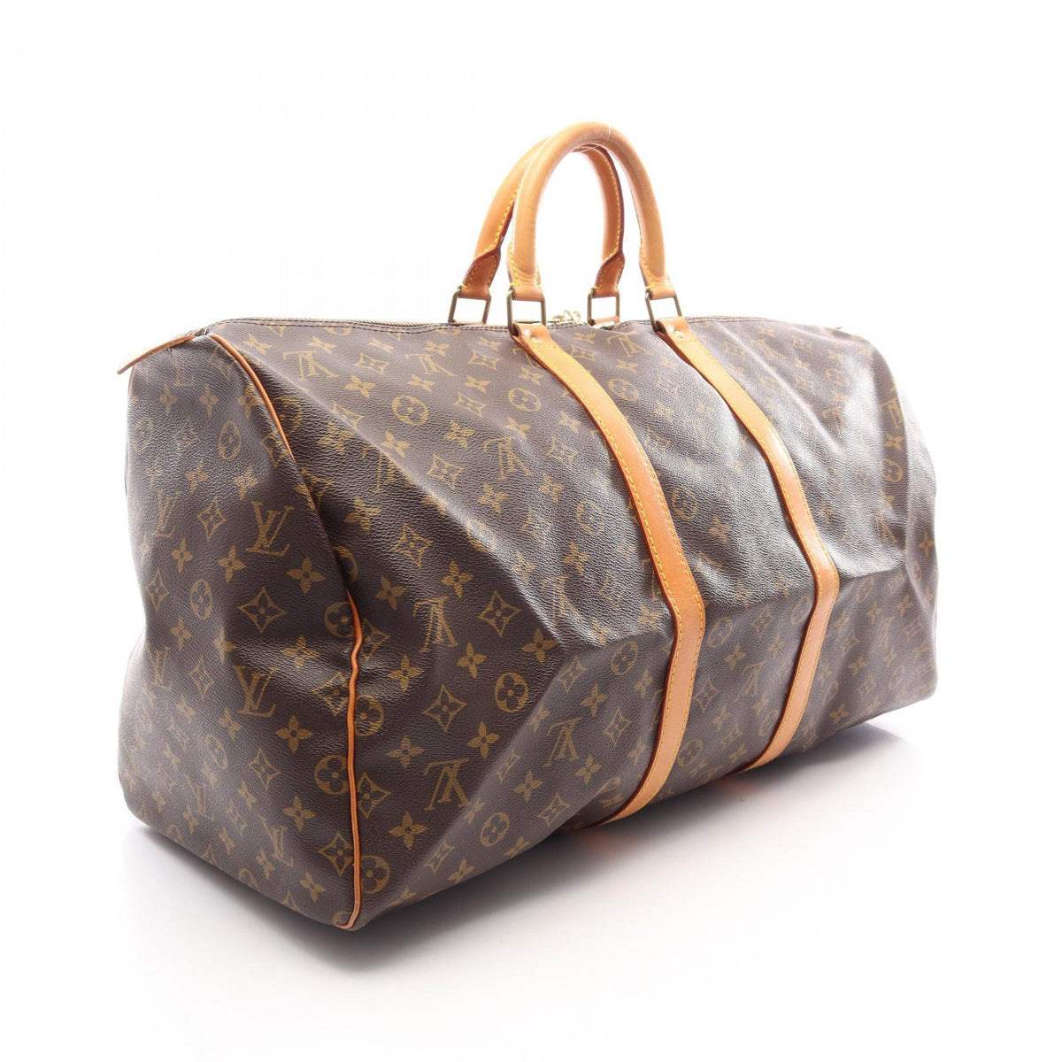 LOUIS VUITTON Keepall55 Monogram Brown Boston bag M41424 2101220117115