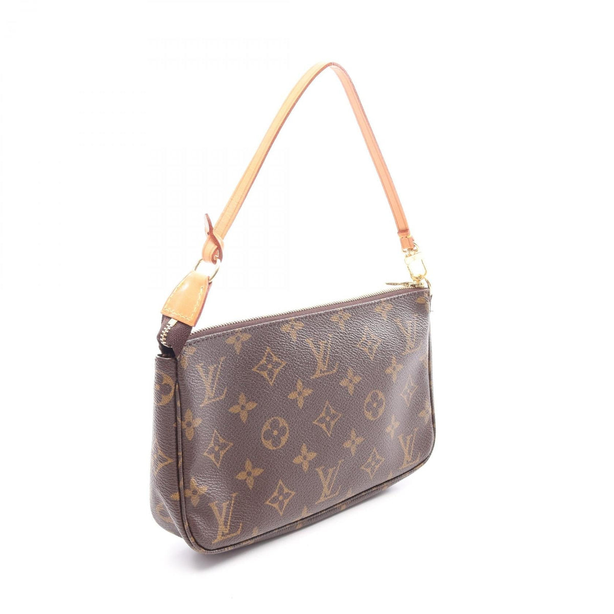 LOUIS VUITTON Pochette Accessoires Monogram Brown Handbag M51980 2101219997711