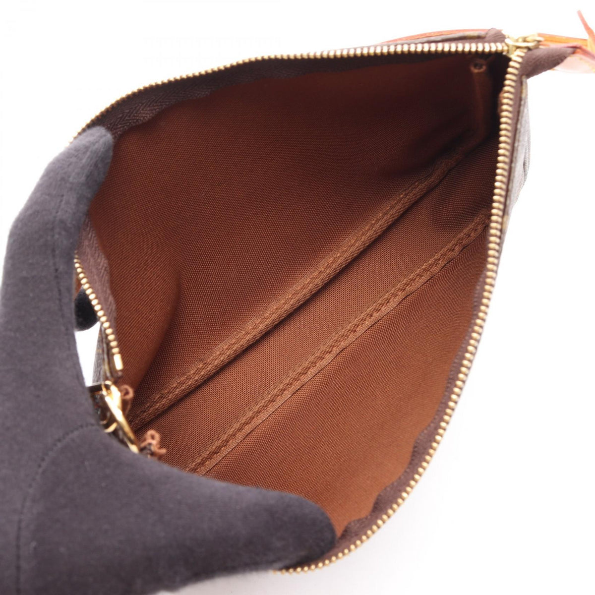 LOUIS VUITTON Pochette Accessoires Monogram Brown Handbag M51980 2101219997711